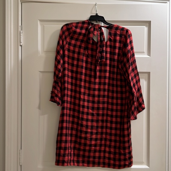 HP🎉Anthropologie Cloth and Stone cutest mini. SOFT with trumpet sleeve. Size S - Picture 11 of 11